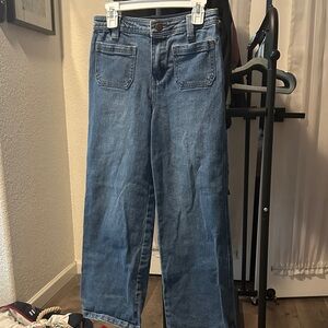 RSQ wide leg jeans for girls